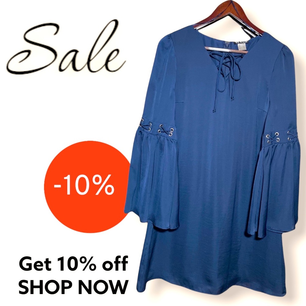 Venus Blue Dress Size Small